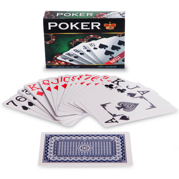 

Игральные карты пластиковые Poker 54 шт