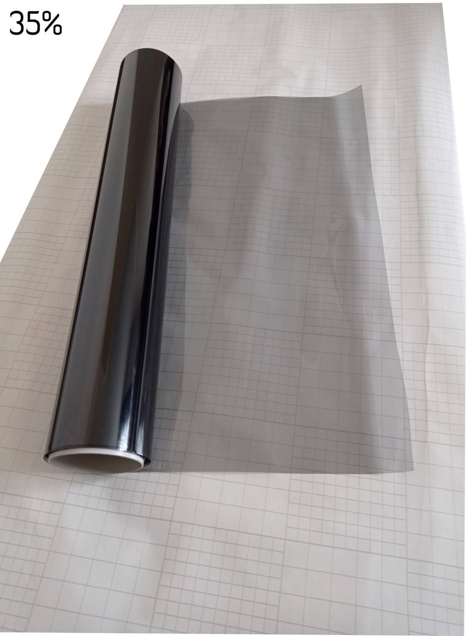

Тонировочная пленка 35% 50см*1м солнцезащитная пленка, Черный