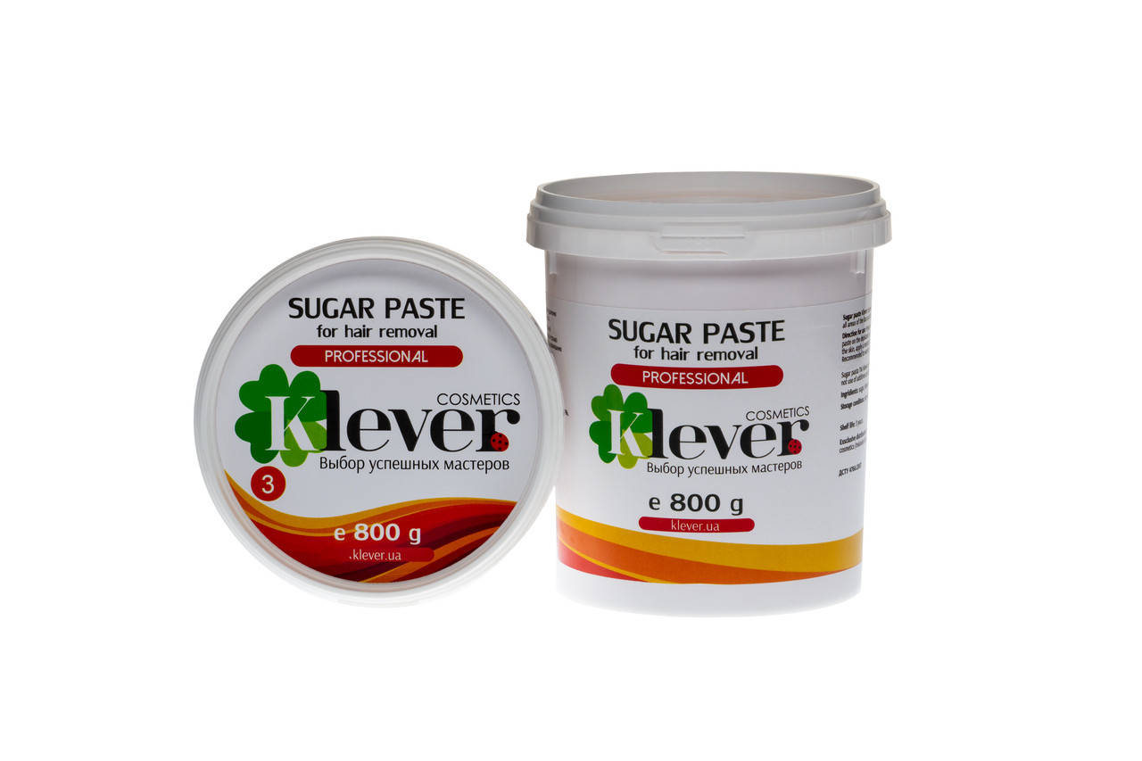 

Цукрова паста Klever cosmetics N5 strong (плотна) 800 gr