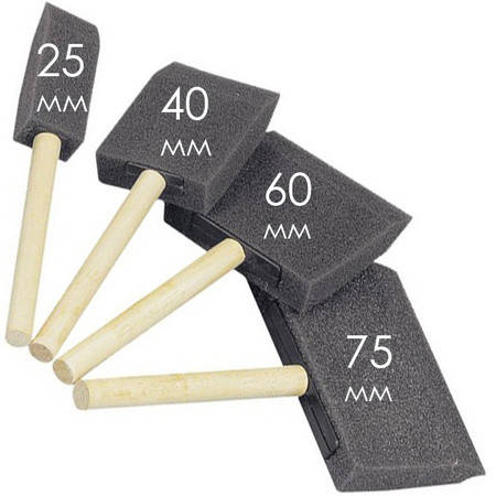 

Спонж поролоновий brushes 40 мм чорн DK12503