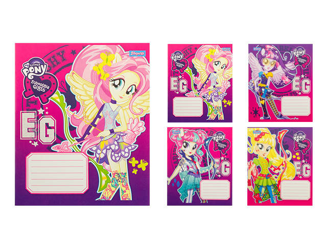 

Зошит 12арк. лін. 1В Equestria girls. Neon-16 №678733(25)(500)