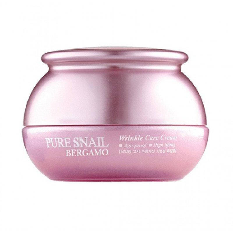 

Омолаживающий крем с улиткой Pure Snail Wrinkle Care Cream - BERGAMO