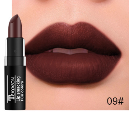 

Губная помада для косплея, Хэллоуин, помада вампира "TEAYASON" №9 коричневая