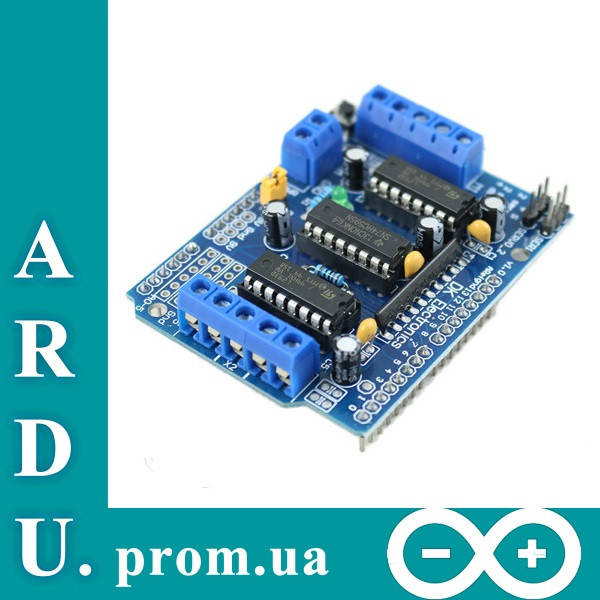 

Motor Shield для Arduino L293D [#L-3]