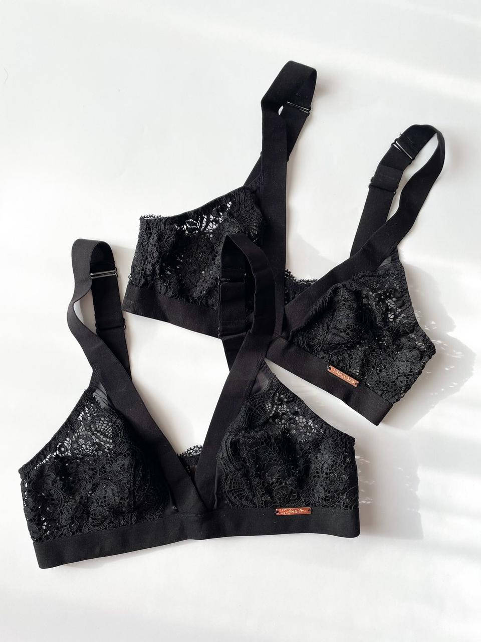 

Кружевной бралетт Myleene Klass S, Черный