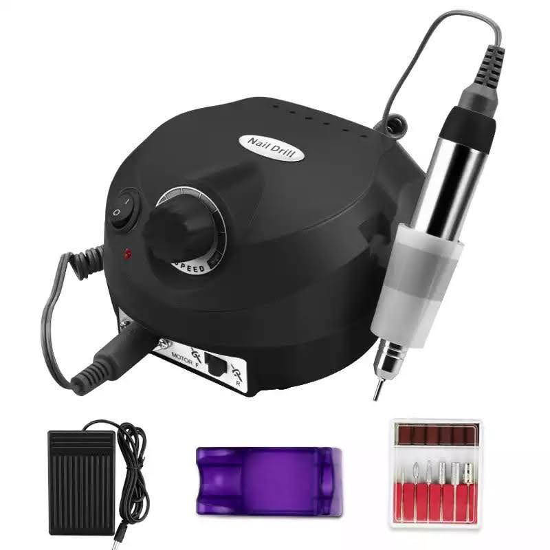 

Профессиональный фрезер Nail drill 202 для маникюра и педикюра, 35000об. / 35W. Черный