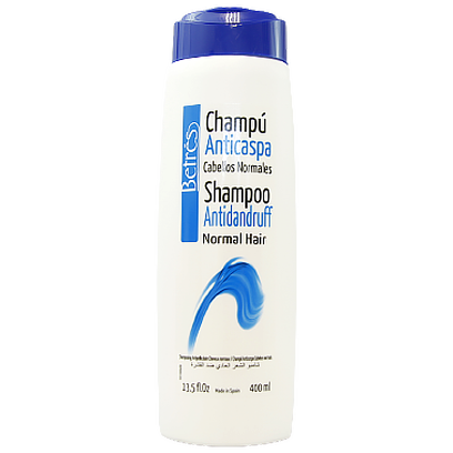 

Шампунь проти лупи Бетрес Betres champoo antidandruff 400ml 6шт/ящ (Код : 00-00012227)