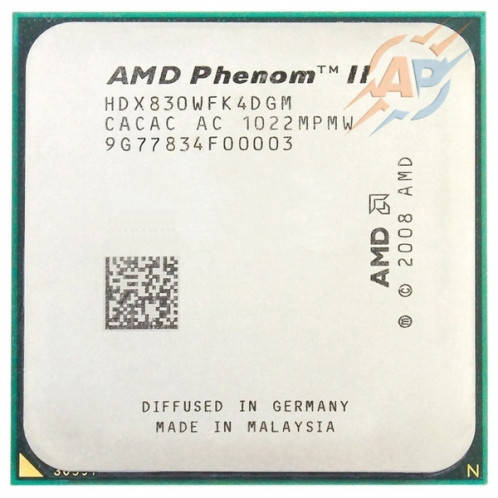

Процессор AMD Phenom II X4 830 2.8GHz Socket AM2+ / AM3 95W