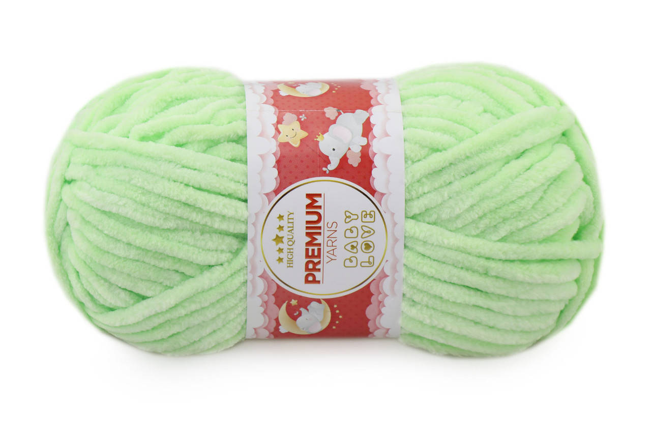 

Premium Yarn Baby Love 50гр, Салатовый №350