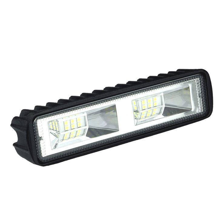 

LED фара рабочего света DriveX с ДХО WL DRL-03 FL 12-18W 150x38mm, Черный