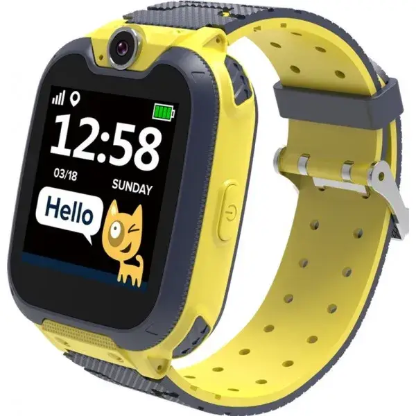

Детские смарт-часы Canyon Tony KW-31 Yellow/Gray (CNE-KW31YB)