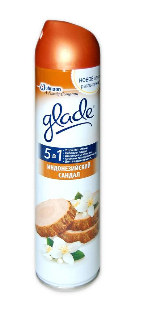 

Освежитель воздуха аэрозольный Glade 300 мл Индонезийский сандал
