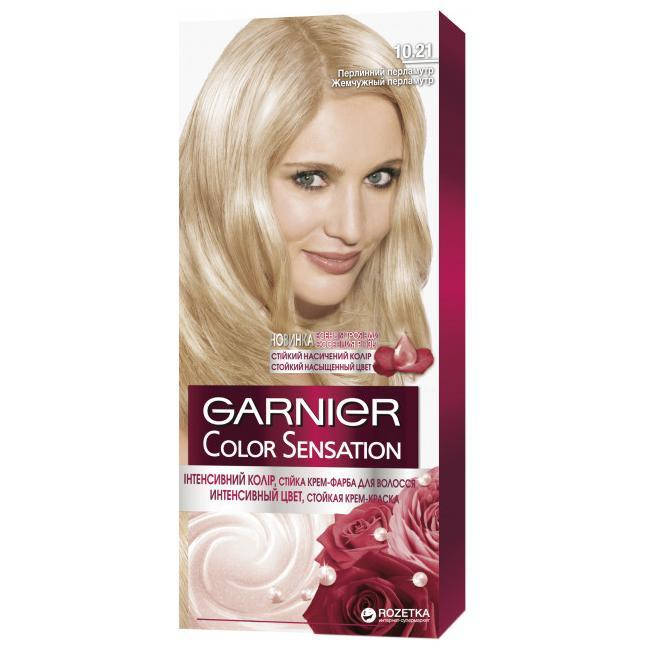 

Фарба для волосся Garnier Color Sensation 10.21 Перлиний перламутр