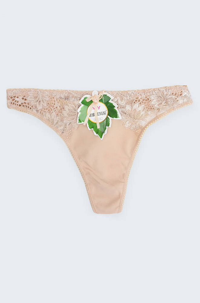 

Стринги женские бежевые ААА 141092P, Бежевый