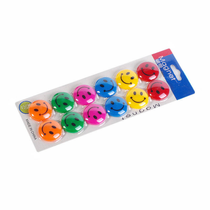 

Набор магнитиков ''Смайлики'' 12 штук\блистере