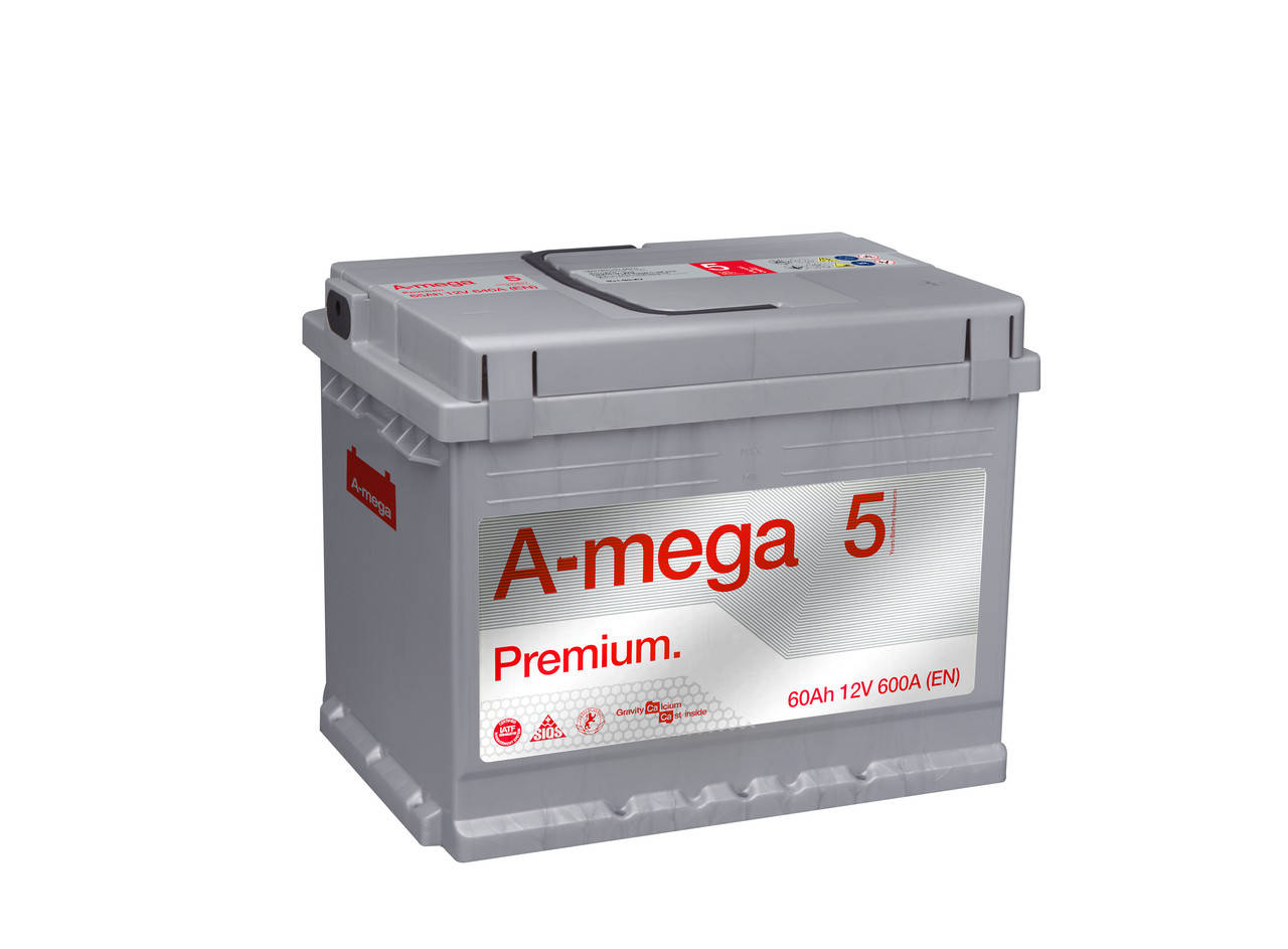 

Аккумулятор автомобильный A-mega 6СТ-60 АзЕ Premium