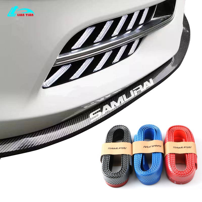 

Молдинг на передний бампер Губа SAMURAI Carbon 250х5см 3М скотч (2783)