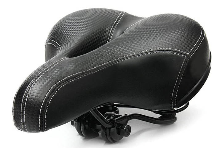 

Велосипедное седло комфортное с амортизаторами I-Bike Black