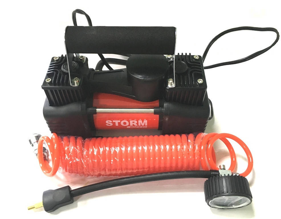 

Компрессор автомобильный 2-цилиндровый URAGAN