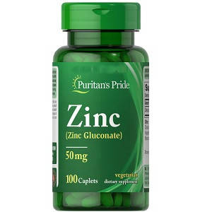 

Витамины и минералы Puritan's Pride Zinc Gluconate 50mg (100 таблеток.)