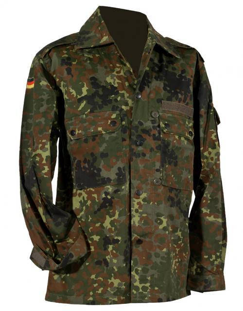 

Китель флектарн Бундесвер BW. Gr. 11 Feldbluse orig. Bw 5-Farben flecktarn.