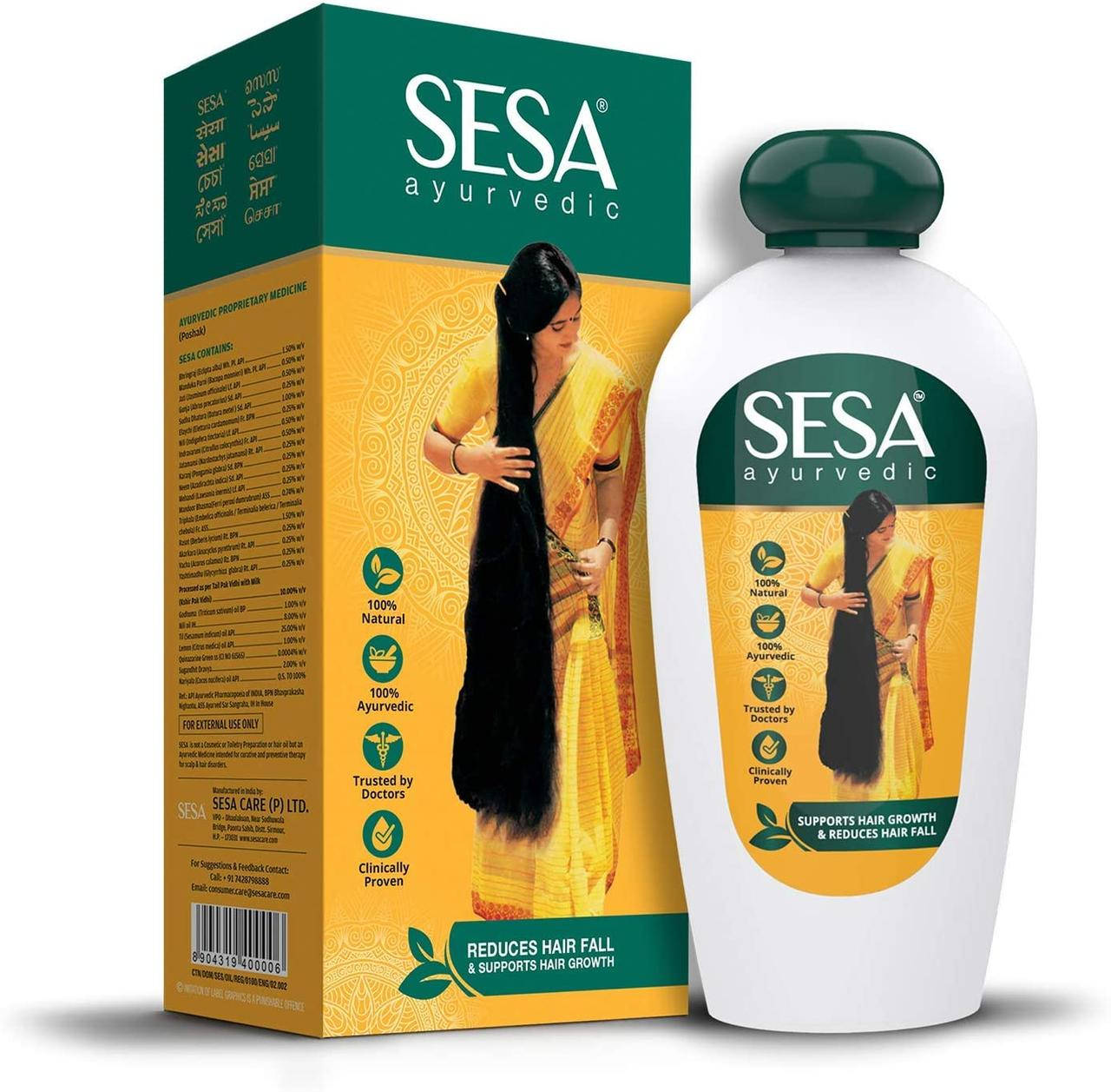 

Олія для волосся Сеса 100 мл., Ban Labs Sesa Hair Oil, Масло для волос Сеса
