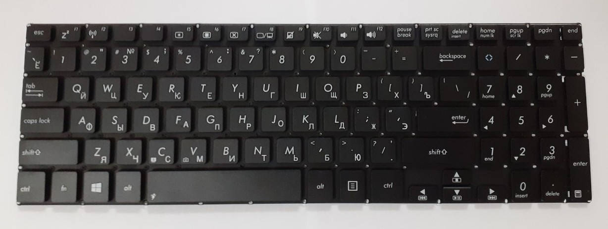 

Клавиатура для ноутбука ASUS VivoBook K551 K551L S551LA S551LB, Черный