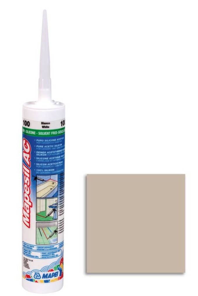 

Клей-герметик силіконовий Mapei Mapesil AC 310мл, 132 Бежевий 2000