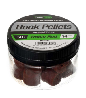 

Насадочный пеллетс Carp Pro Red Pre-Drilled Robin Red 14мм