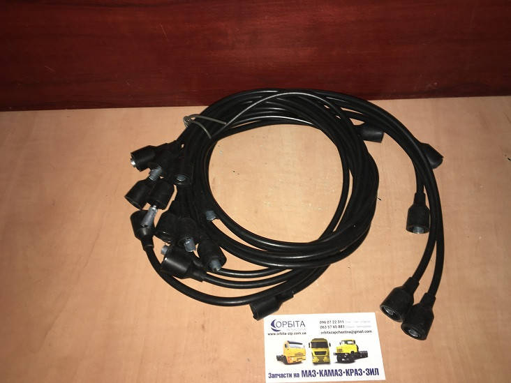 

53-3707078-02 Провода зажигания ГАЗ 53, 3307 высоковольтный (медь) комплект 9 шт. (пр-во Украина)