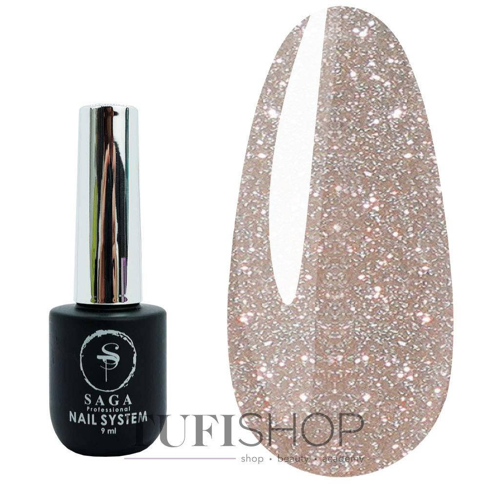 

База светоотражающая Saga FIERY №2 бежево-серебристый 9 мл (0130227)