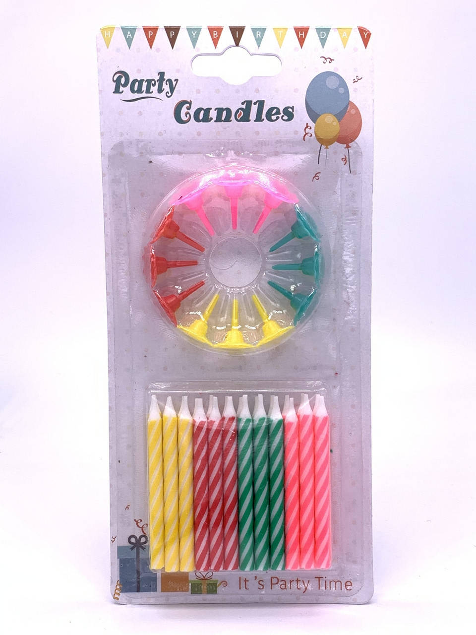 

Свечи в торт 24+12 "Стандартные"