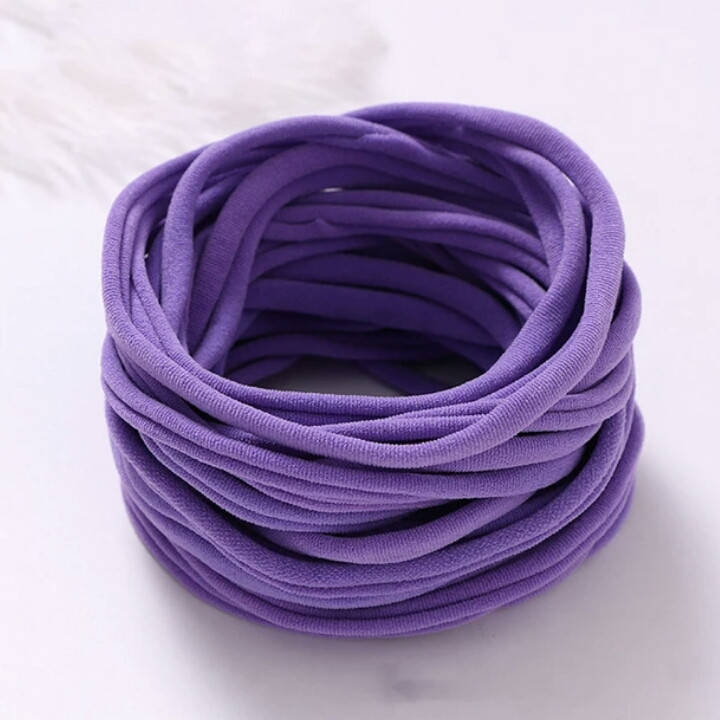 

Повязка-резинка бесшовная  фиолетовая, Фиолетовый