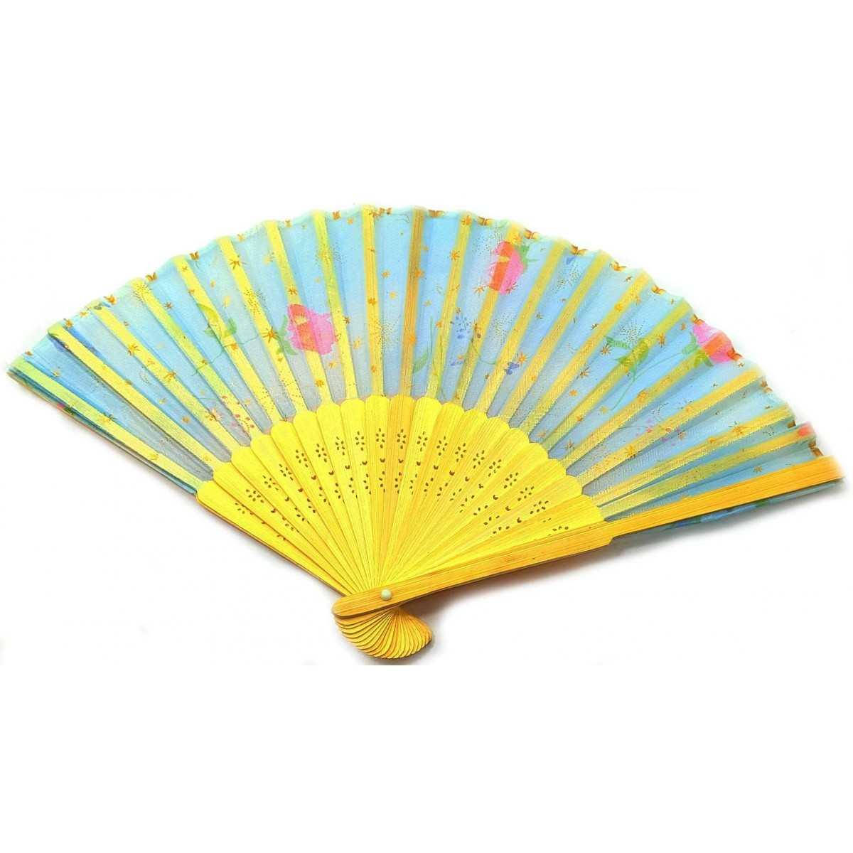 

Веер шелковый+бамбук (20,5 см)