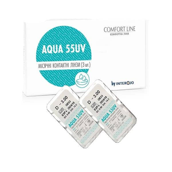 

Kонтактные линзы Aqua 55UV