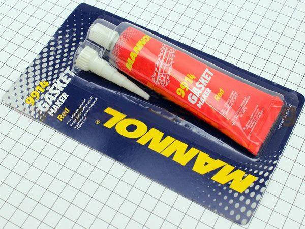 

Герметик силиконовый высокотемпературный "MANNOL" Gasket Maker RED﻿ 85г
