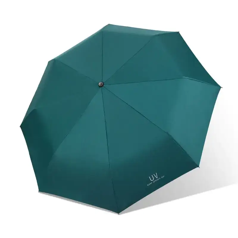 

Зонт Supretto компактный складной UV автоматический, зеленый (Арт. 7108-0001), Зелёный