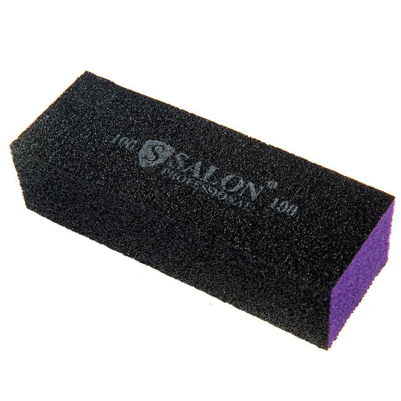 

Бафик Salon Professional 100 грит - фиолетово-черный, Черно-фиолетовый
