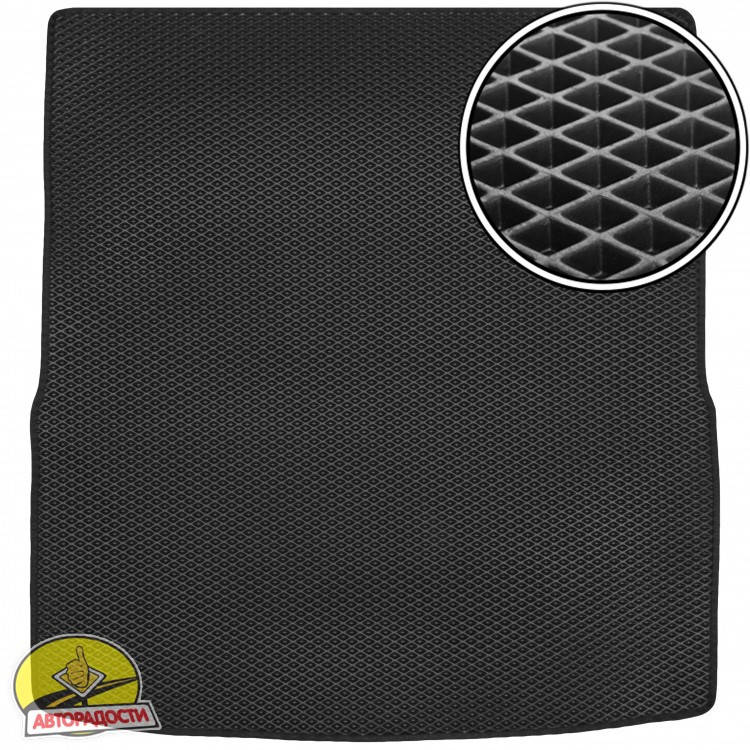 

Коврик в багажник для Volkswagen Passat B6 '05-10 универсал, EVA-полимерный, черный (Kinetic)