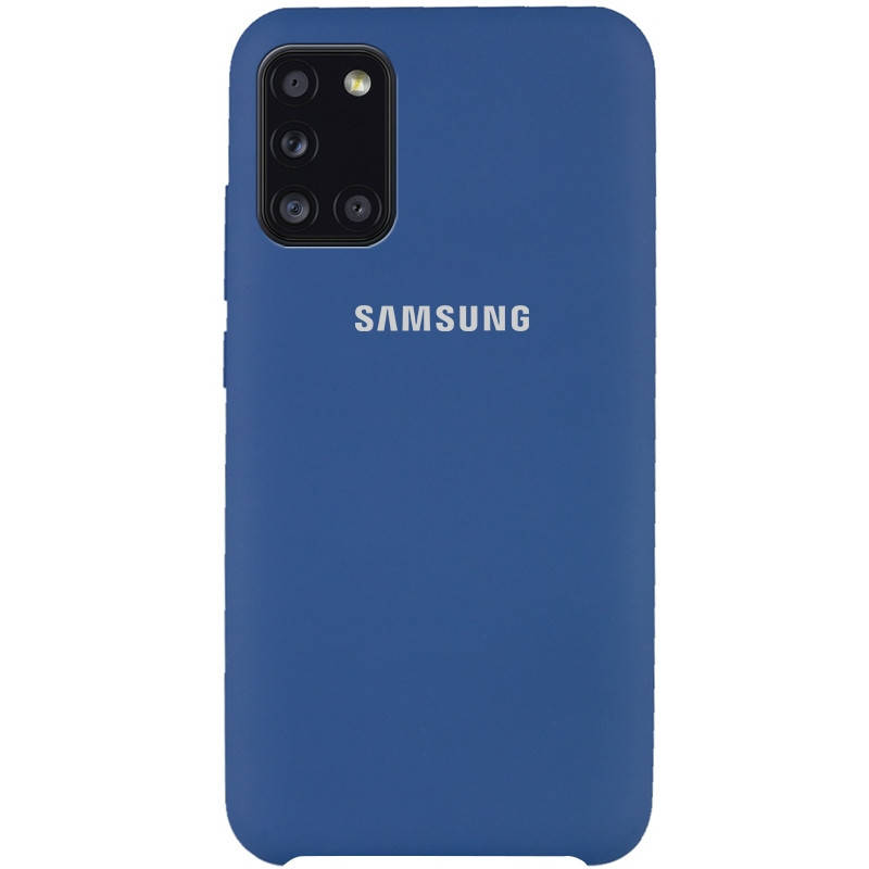 

Оригинальный Silicone Cover чехол на Samsung Galaxy A31 (A315) / Самсунг Гелекси А31, Желтый
