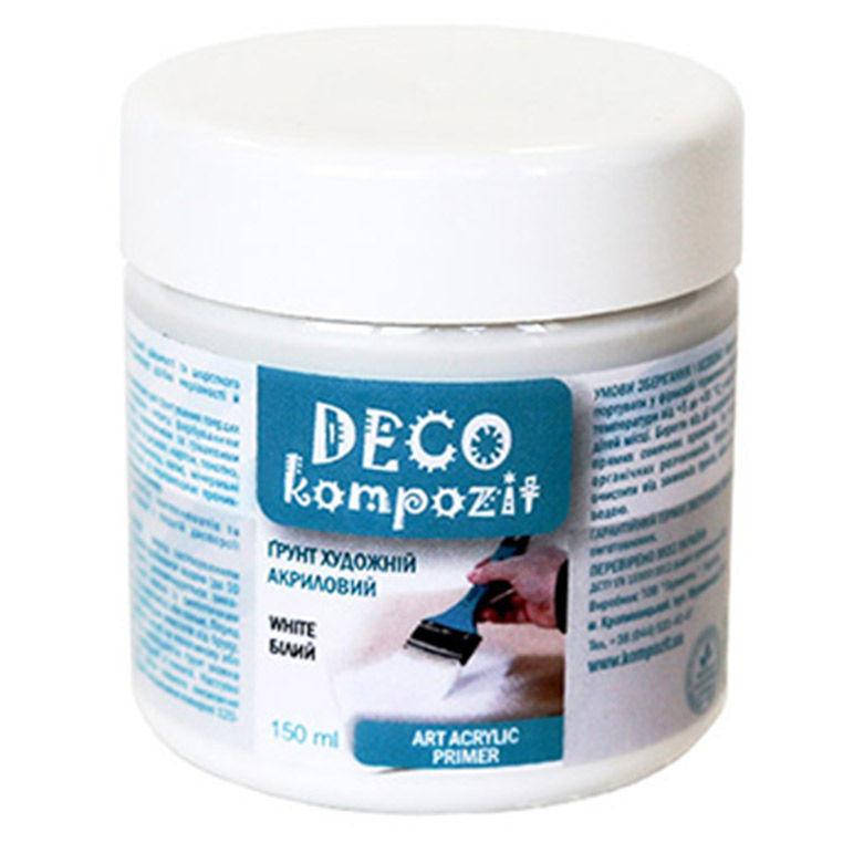 

Грунт акриловый Deco Kompozit 150 мл Белый 744622