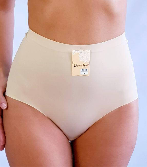 

Трусы женские с высокой посадкой Donafen бесшовные бежевый