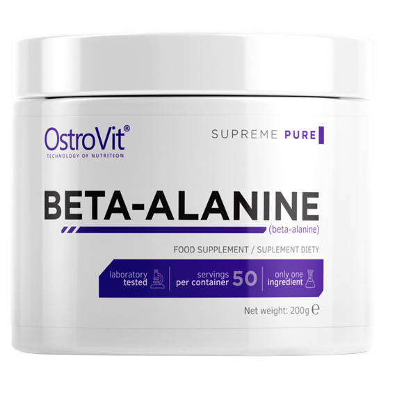 

Beta-Alanine OstroVit, 200 грамм (без вкуса)