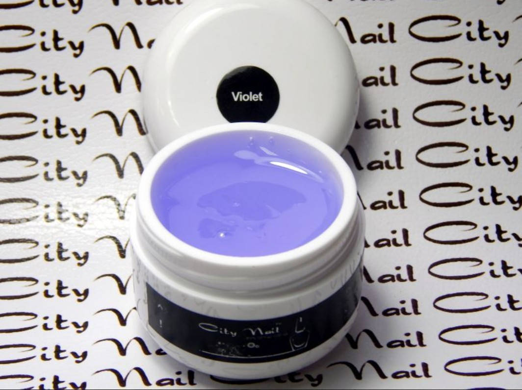 

Строительный гель для наращивания ногтей VIOLET ТМ CityNail 50 мл, Фиолетовый
