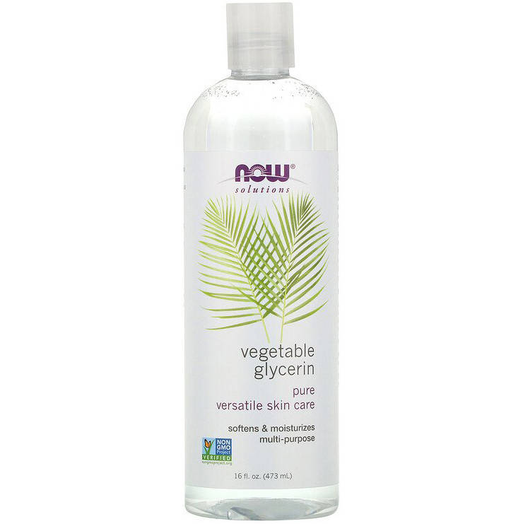

Растительный глицерин NOW Foods, Solutions "Vegetable Glycerine" для увлажнения и смягчения кожи (473 мл)