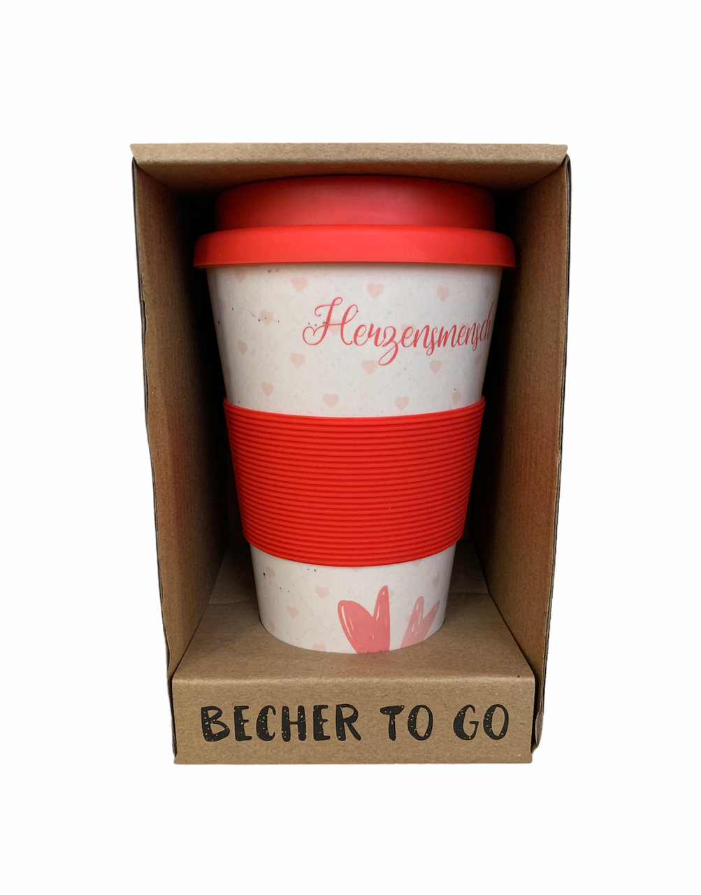 

Эко-кружка, термокружка "Becher to go" для кофе и чая, из волокон бамбука. 350 мл.