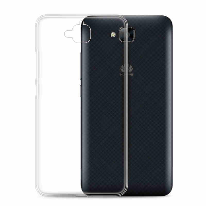 

Силиконовый прозрачный чехол бампер накладка для Huawei (Хуавей) Y6 Pro 2016