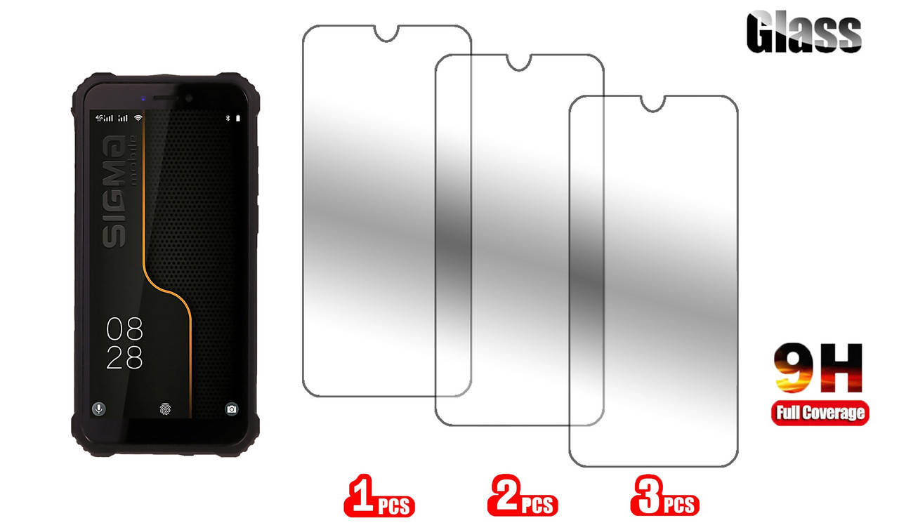 

Защитное стекло Sigma mobile X-treme PQ38 комплект 3 шт, Прозрачный