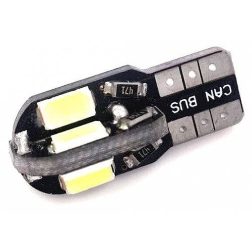 

Лед лампы T10 W5W 8SMD 5630 Canbus (Белый)