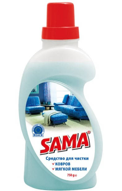 

Засіб для чищення килимів і м'яких меблів SAMA 750 г